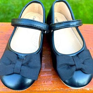 Little Girl Black Dress Shoes